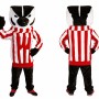 Badger Mascot Costume Adult