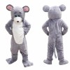 Gray Mouse Mascot Costume Adult