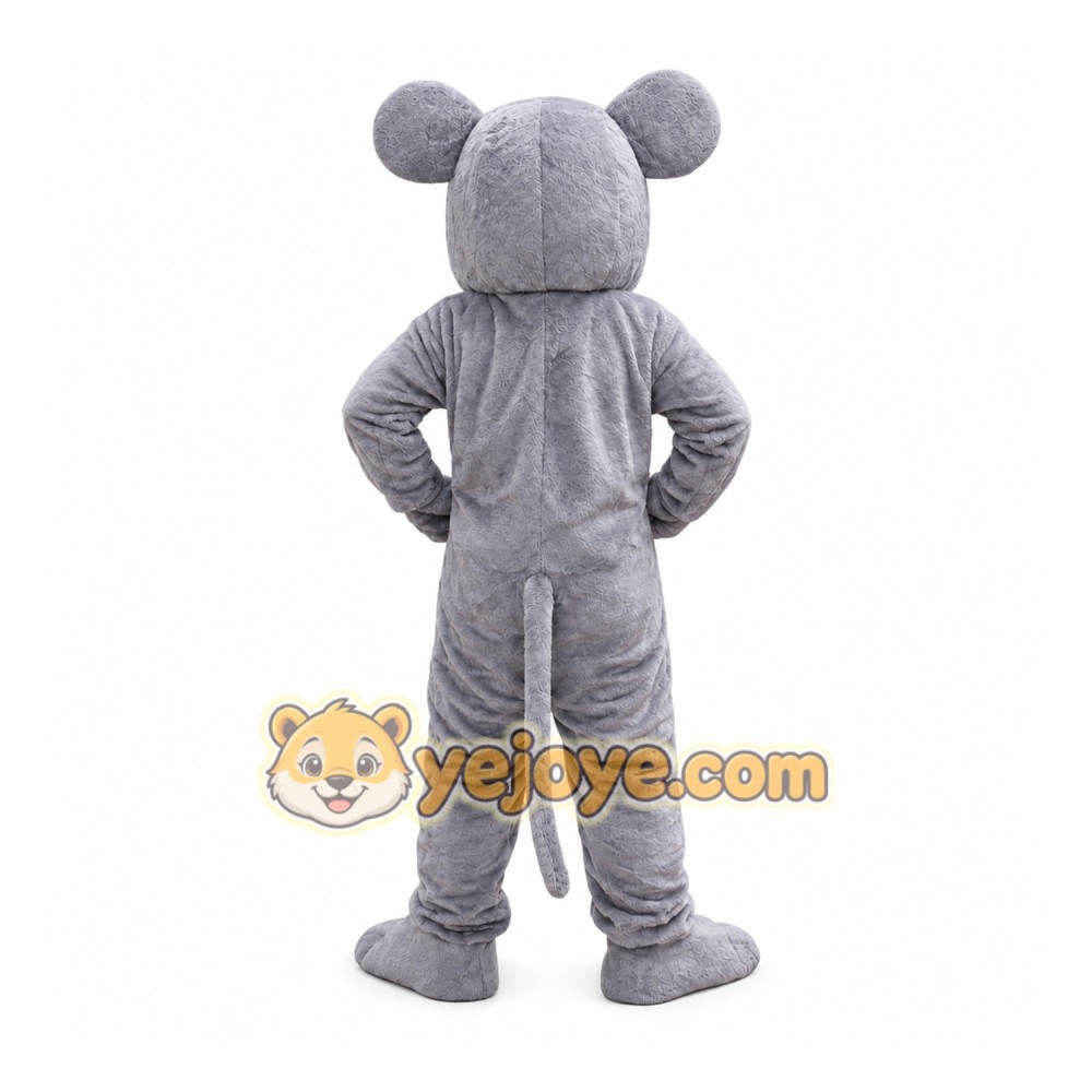 Gray Mouse Mascot Costume Adult Gray Mouse Mascot Costume Adult