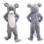 Gray Mouse Mascot Costume Adult