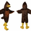 Brown Eagle Mascot Costume Adult