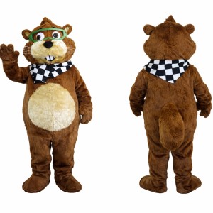 Beaver Mascot Costume Adult