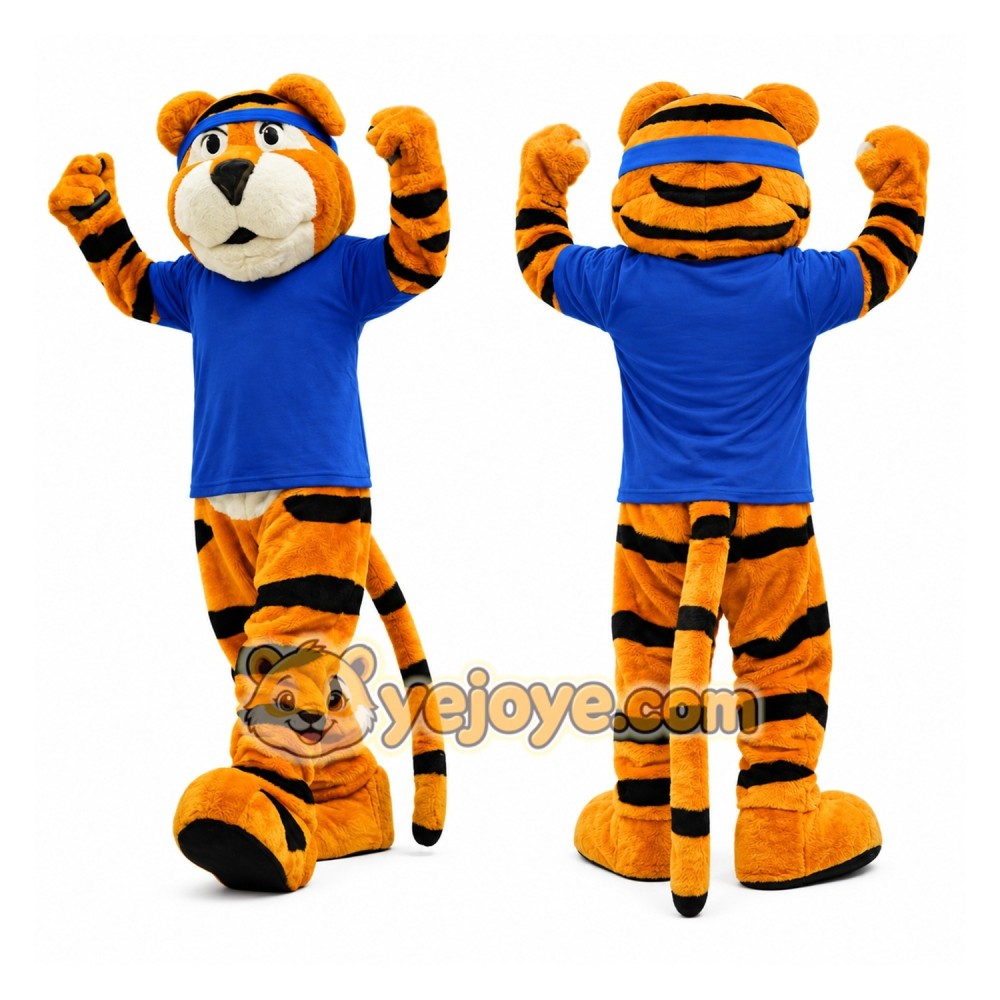 Tiger Mascot Costume Adult Tiger Mascot Costume Adult