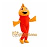 Orange Fish Mascot Costume Adult
