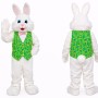 White Bunny Mascot Costume Adult