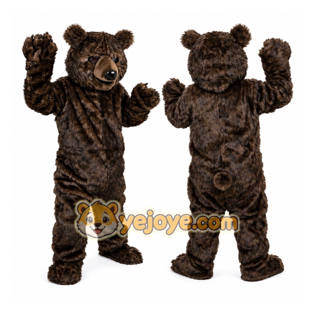 Brown Bear Mascot Costume Adult Brown Bear Mascot Costume Adult