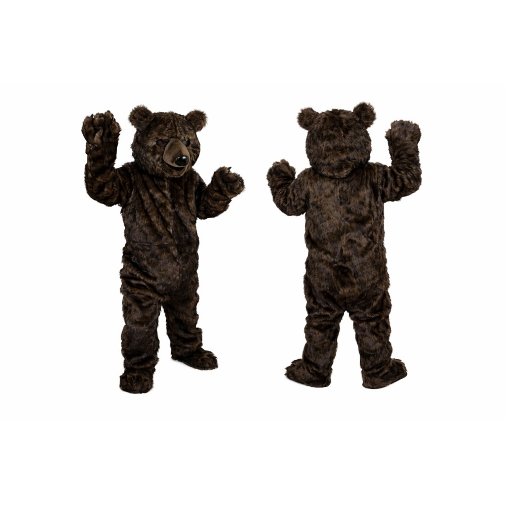 Brown Bear Mascot Costume Adult