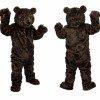 Brown Bear Mascot Costume Adult