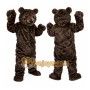 Brown Bear Mascot Costume Adult