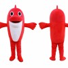 Red Fish Mascot Costume Adult