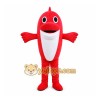 Red Fish Mascot Costume Adult