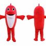 Red Fish Mascot Costume Adult
