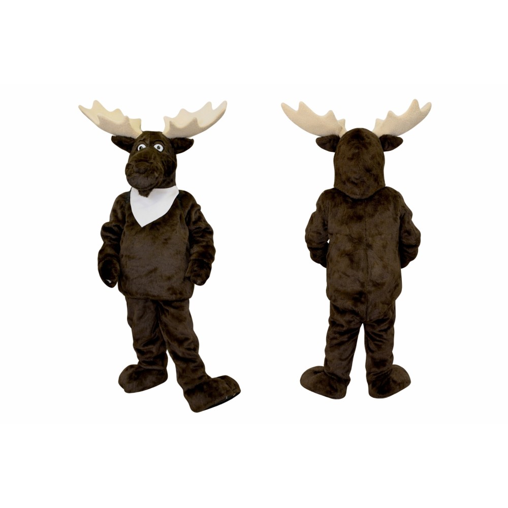 Moose Mascot Costume Adult
