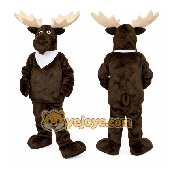 Moose Mascot Costume Adult