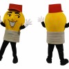 Light Bulb Mascot Costume Adult