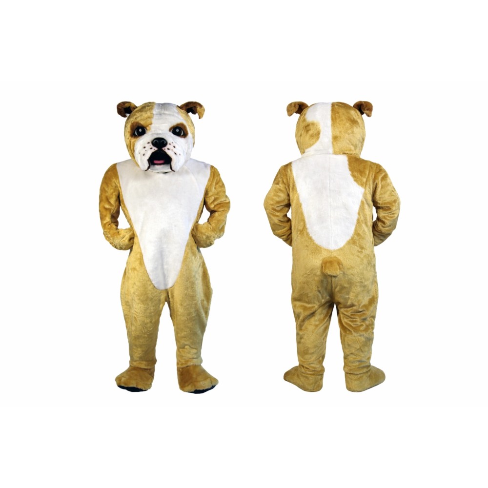 Bulldog Mascot Costume Adult