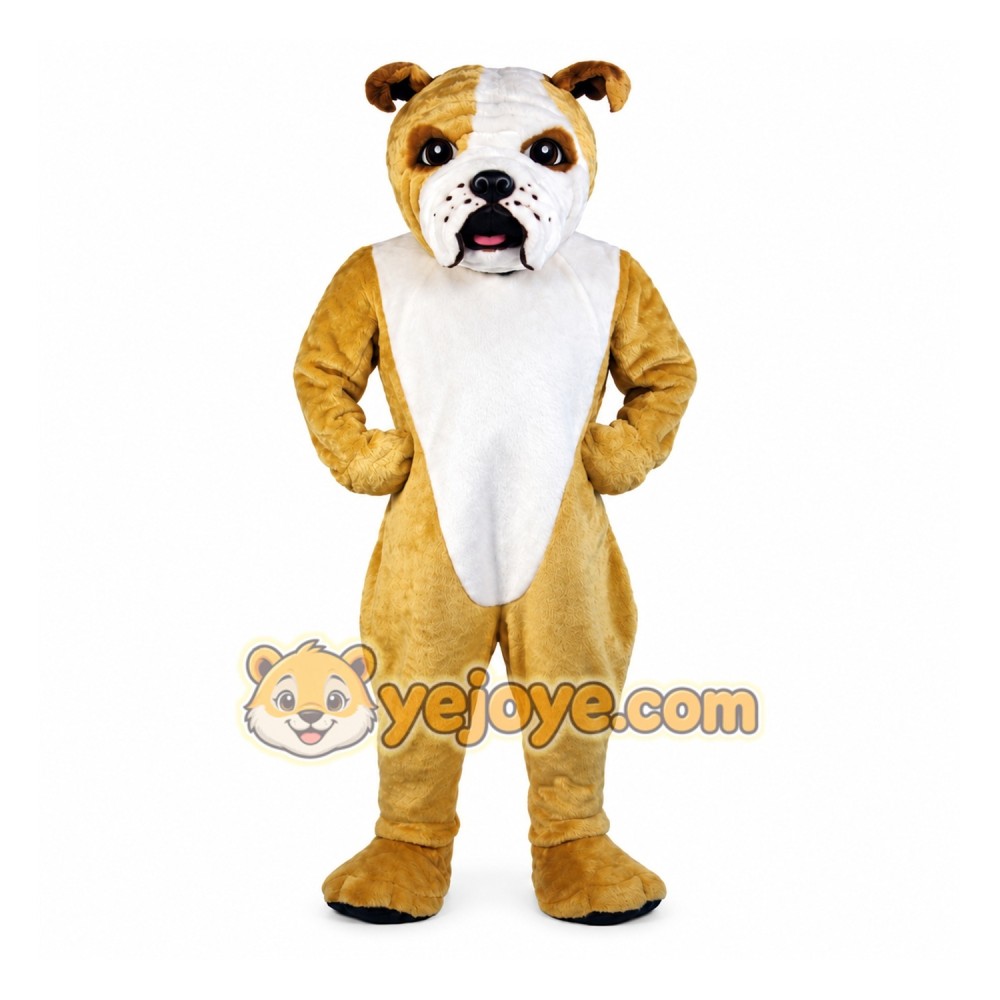 Bulldog Mascot Costume Adult Bulldog Mascot Costume Adult