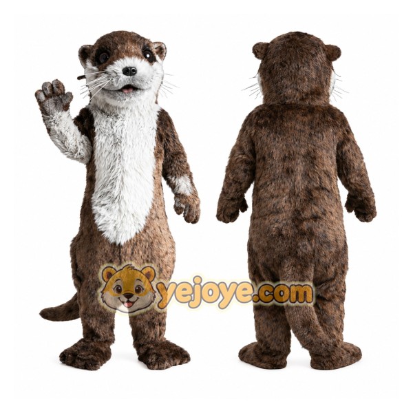 Otter Mascot Costume Adult