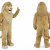 Lion Mascot Costume Adult