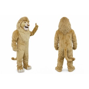 Lion Mascot Costume Adult