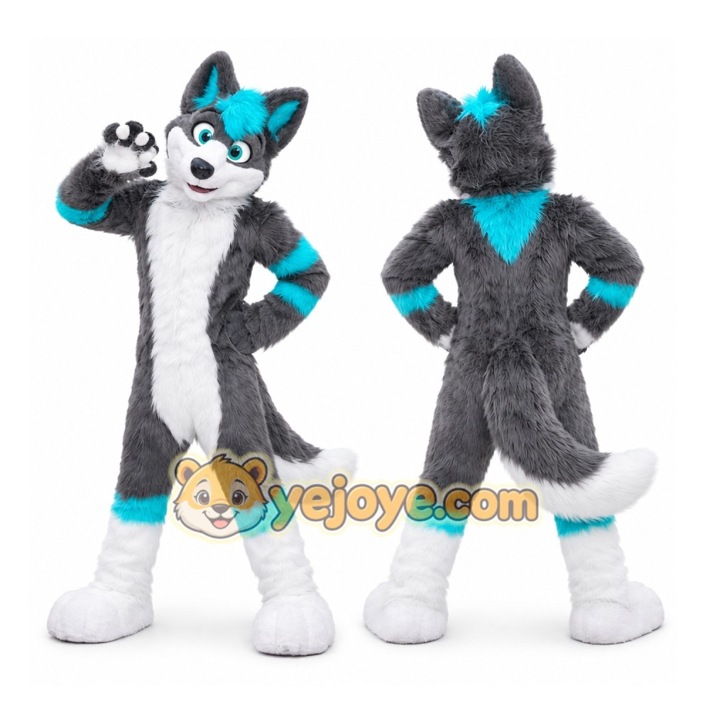 Husky Mascot Costume Adult