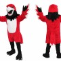 Red Bird Mascot Costume Adult