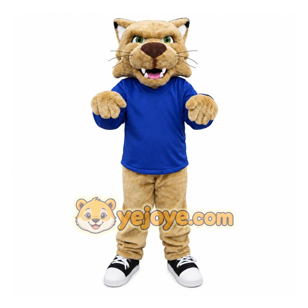 Wildcat Mascot Costume Adult