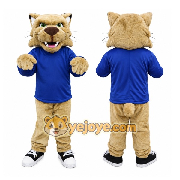 Wildcat Mascot Costume Adult