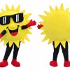 Sun Mascot Costume Adult
