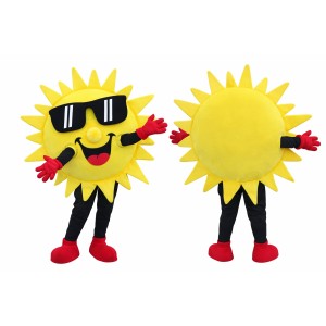 Sun Mascot Costume Adult