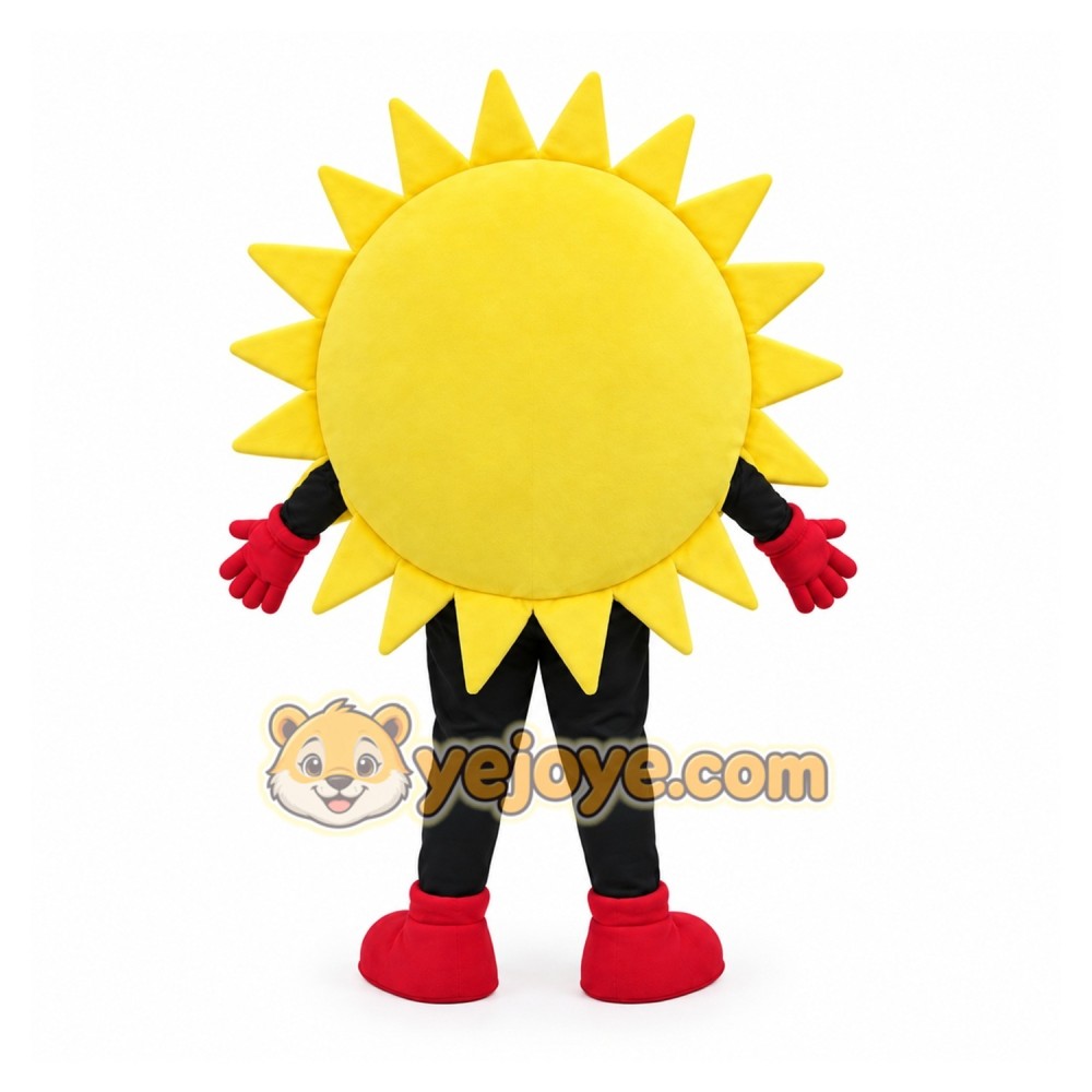 Sun Mascot Costume Adult Sun Mascot Costume Adult