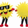 Sun Mascot Costume Adult