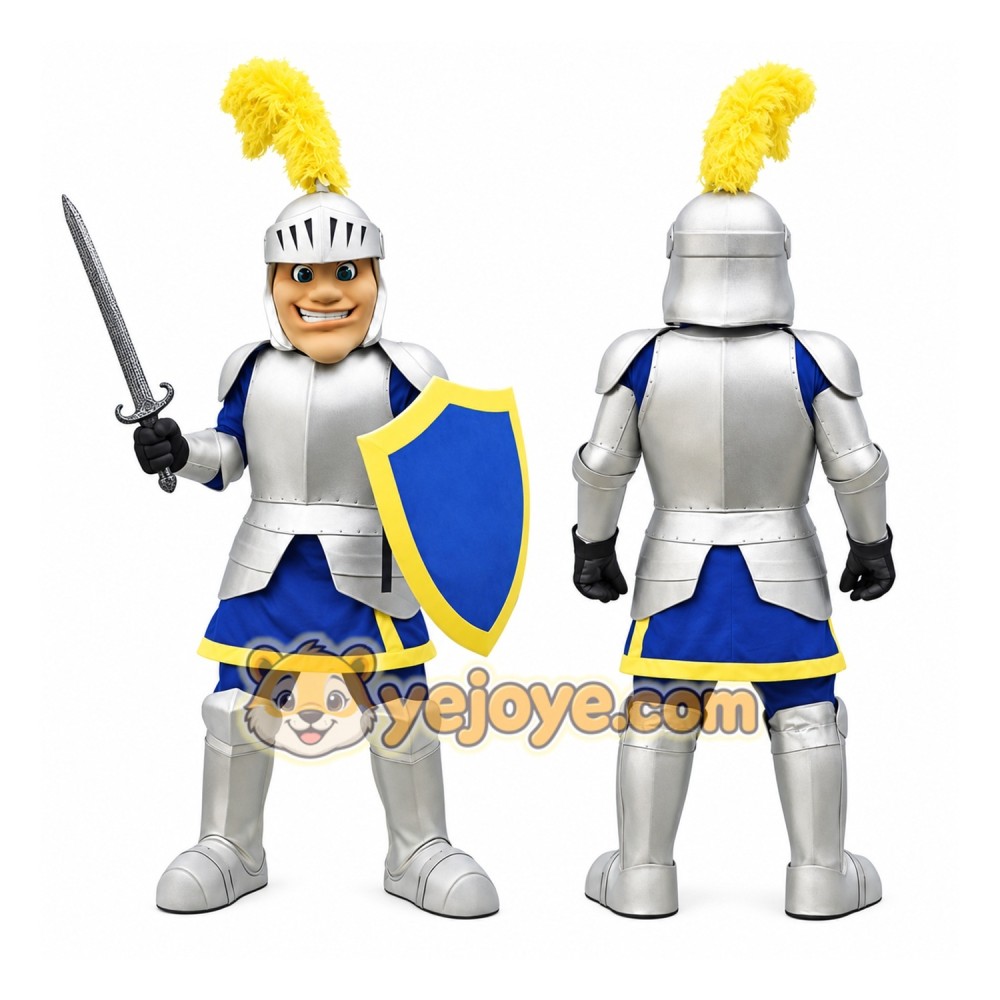 Knight Mascot Costume Adult