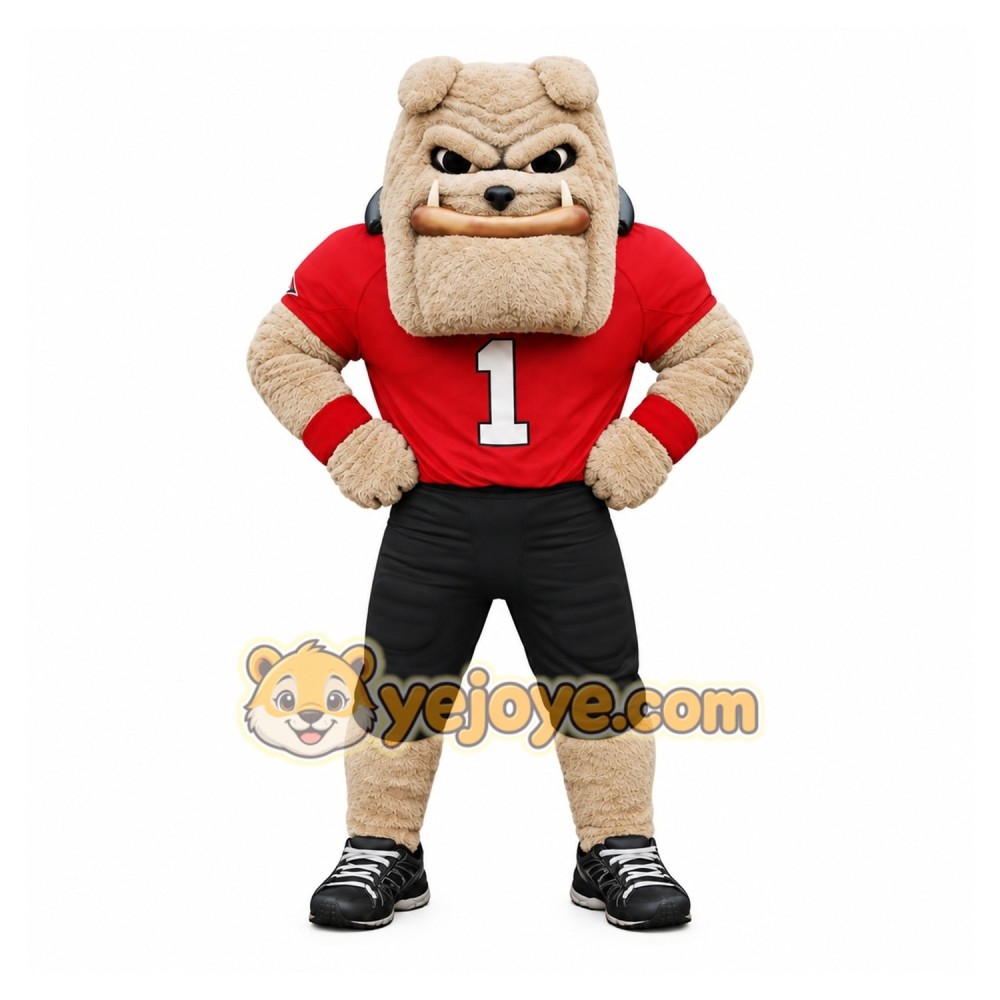 Bulldog Mascot Costume Bulldog Mascot Costume