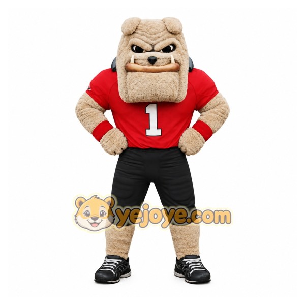 Bulldog Mascot Costume