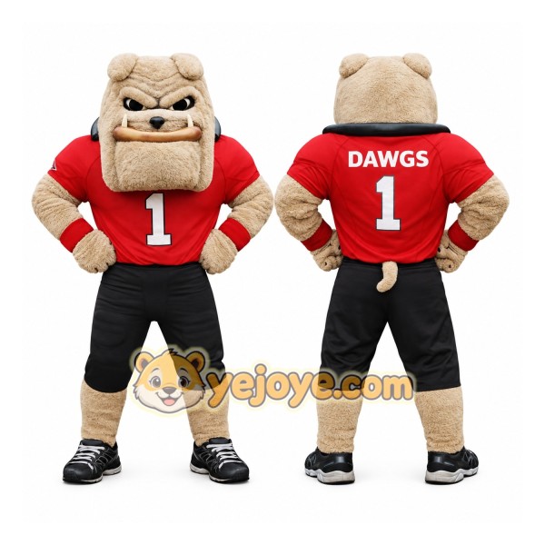 Bulldog Mascot Costume