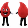 Blood Drop Mascot Costume