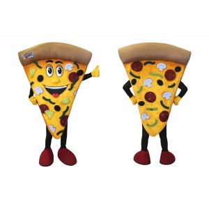Pizza Slice Mascot Costume