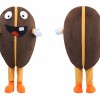 Coffee Bean Mascot Costume