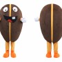 Coffee Bean Mascot Costume