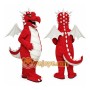 Red Dragon Mascot Costume
