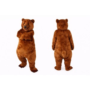 Brown Bear Mascot Costume