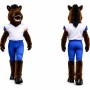 Horse Football Mascot Costume