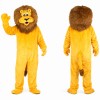 Yellow Lion Mascot Costume