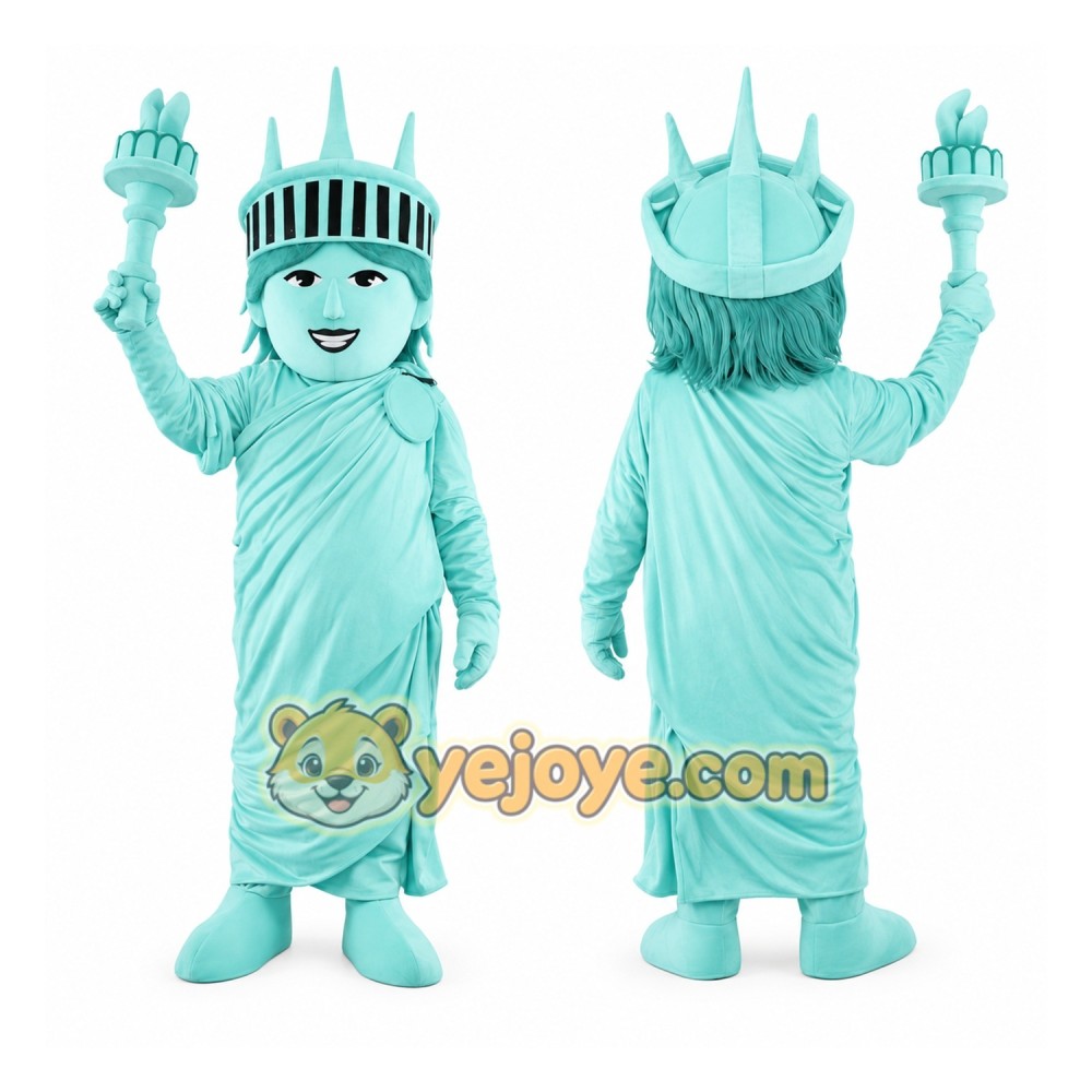 Statue of Liberty Mascot Costume Statue of Liberty Mascot Costume