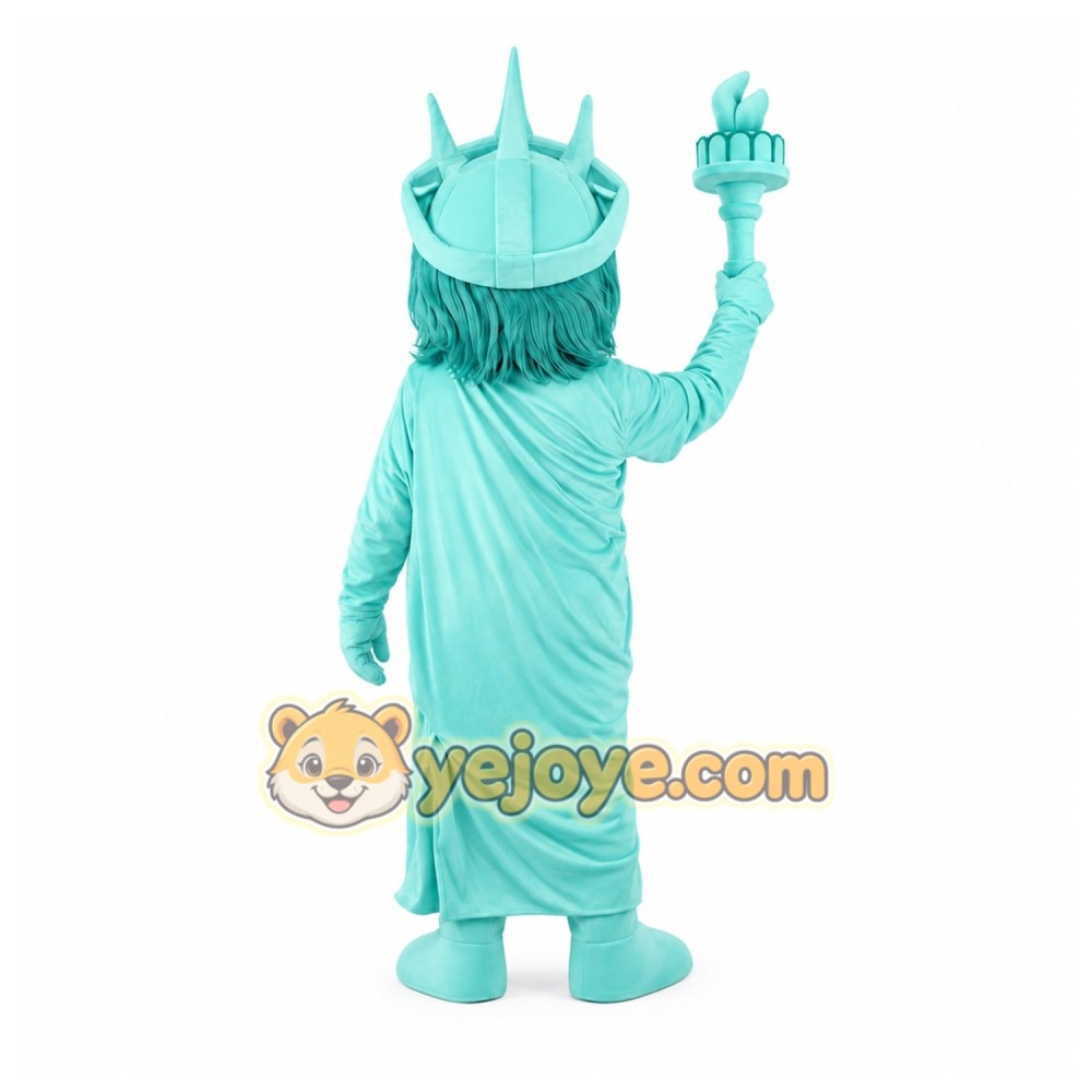 Statue of Liberty Mascot Costume Statue of Liberty Mascot Costume