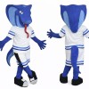 Blue Snake Mascot Costume