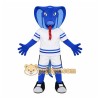Blue Snake Mascot Costume Blue Snake Mascot Costume