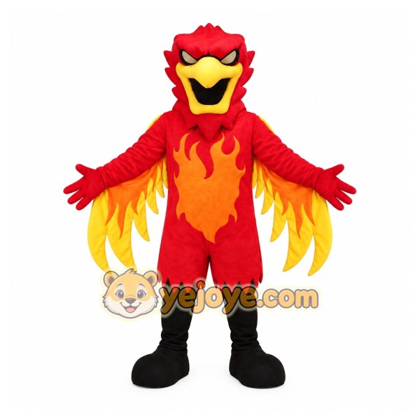 Fire Bird Mascot Costume