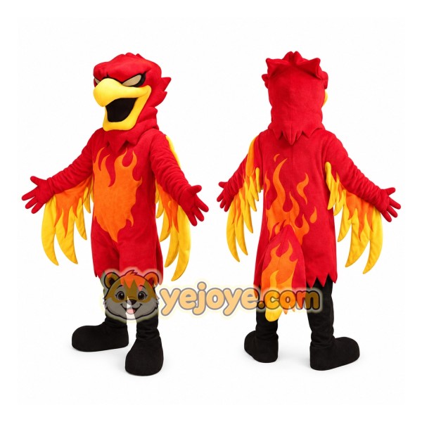 Fire Bird Mascot Costume